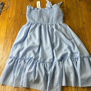 Blue dress never worn